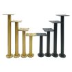 LH-TJ003 Adjustable Brushed Gold 60cm Furniture Legs - 6
