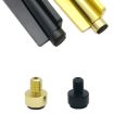 Gold Adjustable Aluminium Furniture Stand Legs, 10cm Height - 5