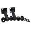 Adjustable Metal Furniture Legs, 13.5cm, Black Gold - 5
