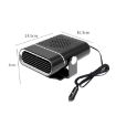 White 24V Winter Car Heater Demister - 3
