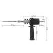 Electric Drill to Hammer Conversion Head Modification Accessories (Black) - 3