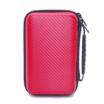 GHKJOK GH1818 EVA Protective Bag for Nintendo 3DS XL (Red) - 1
