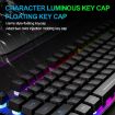 ZIYOU LANG T87 White Luminous Wireless Gaming Keyboard & Mouse Set - 5