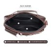 WEIXIER D235 Mens Black PU Leather Shoulder Handbag - 4