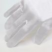 Bright Yellow Satin Long Vintage Bride Wedding Gloves (1 Pair) - 6