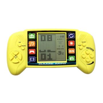 Yellow Large Screen Handheld Game Console for Kids Electronic Toys - 1