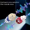 White Hearing Aid Sound Collector Voice Amplifier for Seniors - 6