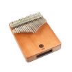 PURM 21 Tone Mahogany Kalimba Portable Beginner Thumb Piano - 1