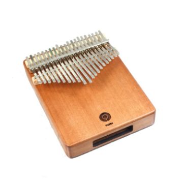 PURM 21 Tone Mahogany Kalimba Portable Beginner Thumb Piano - 1