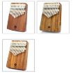 PURM 21 Tone Mahogany Kalimba Portable Beginner Thumb Piano - 2
