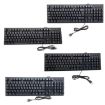 108 Keys Spanish USB Wired Keyboard, 1.5m Cable Length - 2