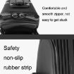 WEST BIKING Cycling Rear Seat Water Bottle Saddle Bag (Black) - 4