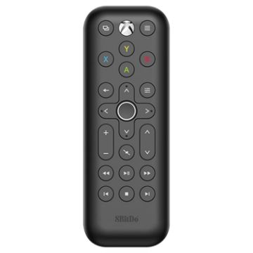 8BitDo Backlit Key Media Remote for Xbox, Short Version (Black) - 1