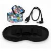 FPV Goggles V2 Strap Set: Headband, Power Line, Pad, Graffiti Style - 2