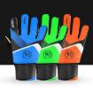 Kids Green Goalkeeper Gloves, Size 6 - Latex Anti-Collision - 2