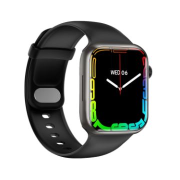 HD7max 1.9" Multifunctional Waterproof Smart Watch with NFC (Black) - 1