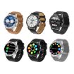 DT70 Analog Digital Dual Display Smart Watch (Silver Steel) - 2