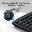 Rapoo X1800PRO Black Waterproof Wireless Keyboard Mouse Set - 4