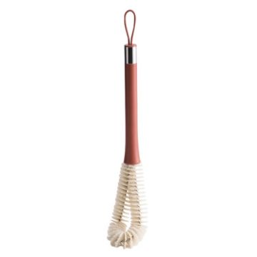 Nylon Long Handle Pottery Red Water Cup Cleaning Brush - 1