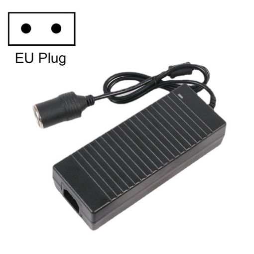 220V to 12V Power Converter 15A, EU Plug Car to Household Adapter - 1