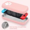 Baona BN-F005 Pink Cat Paw Console Storage Bag for Switch - 3