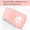 Baona BN-F005 Pink Cat Paw Console Storage Bag for Switch - 4