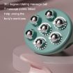 Orange Calf Muscle Relaxation & Abdominal Meridian Massager Ball - 3