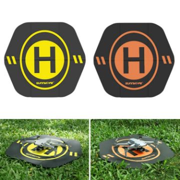 Sunnylife Drone Double Sided Foldable Leather Helipad 55x50cm - 1
