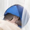 Quick Opening Sunshade Headrest Tent - L 80x50x55cm (Blue) - 6