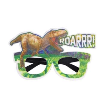 Dinosaur Funny Glasses 3 PCS - Birthday Party Photo Props - 1