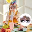 Dinosaur Funny Glasses Photo Props - 3 PCS Birthday Party Decor - 5