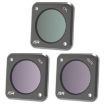 Action Camera Filters for DJI Action 2 by JUNESTAR, Style: CS-3IN1 - 1
