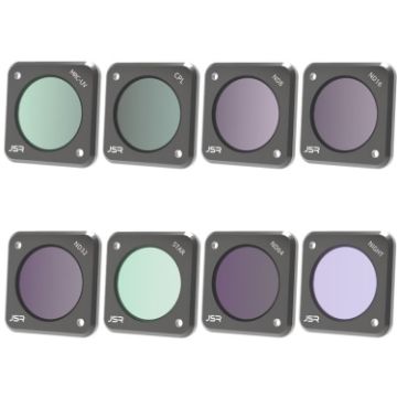 Action Camera Filters CS-8in1 for DJI Action 2 by JUNESTAR - 1