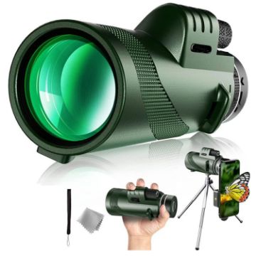40X60 HD Night Vision High Power Outdoor Monocular (Standard) - 1