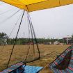 Military Color RV Awning: Sun Protection & Mosquito Repellent Tent - 5