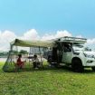Military Color RV Awning: Sun Protection & Mosquito Repellent Tent - 6