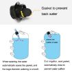 Blue Multi-Function Tent Water & Sand Bag, 24x34cm Windproof - 4