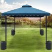 Blue Multi-Function Tent Water & Sand Bag, 24x34cm Windproof - 6