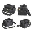 LEO 28048 Black Thickening Square Fishing Gear Bait Wheel Bag - 4