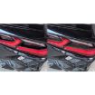 Chevrolet Corvette C8 Taillight Decorative Strip Set (4pcs, Black) - 6