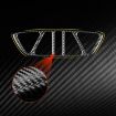 Chevrolet Corvette C8 Trunk Buckle Sticker (Black) - 4