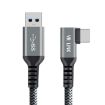 USB3.2 Gen1 VR Link For Oculus Quest 2, 3M Braided Aluminum Wire - 1