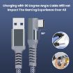 USB3.2 Gen1 VR Link For Oculus Quest 2, 3M Braided Aluminum Wire - 4