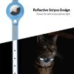 Airtag Tracker Protective Collar for Pets, Size S (Purple) - 4