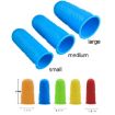 Anti-scalding Non-slip Silicone Finger Cuff Sets - 4 Pack, Random Color - 3