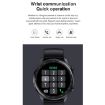 AK32 1.36" IPS Smart Watch, Bluetooth Call, Blood Oxygen, Silver Band - 3