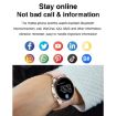 AK32 1.36" IPS Smart Watch, Bluetooth Call, Blood Oxygen, Silver Band - 6