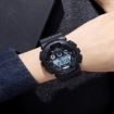 SKMEI 1857 Black Gold Waterproof Electronic Watch with PU Strap - 3