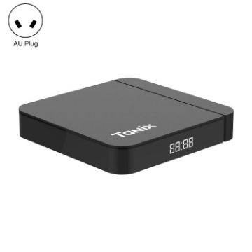 Tanix W2 Amlogic S905 Smart TV Box, 4G+64G, Dual WiFi/BT, AU Plug - 1