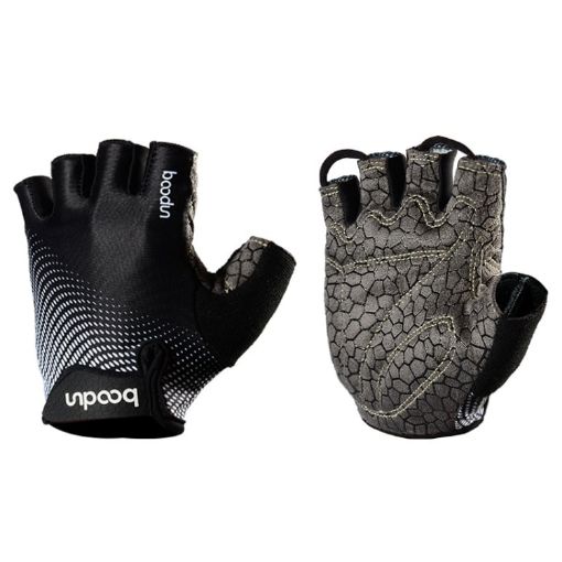 BOODUN 1096 Breathable Non-slip Fitness Gloves, Size S (Black) - 1